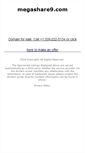 Mobile Screenshot of megashare9.com